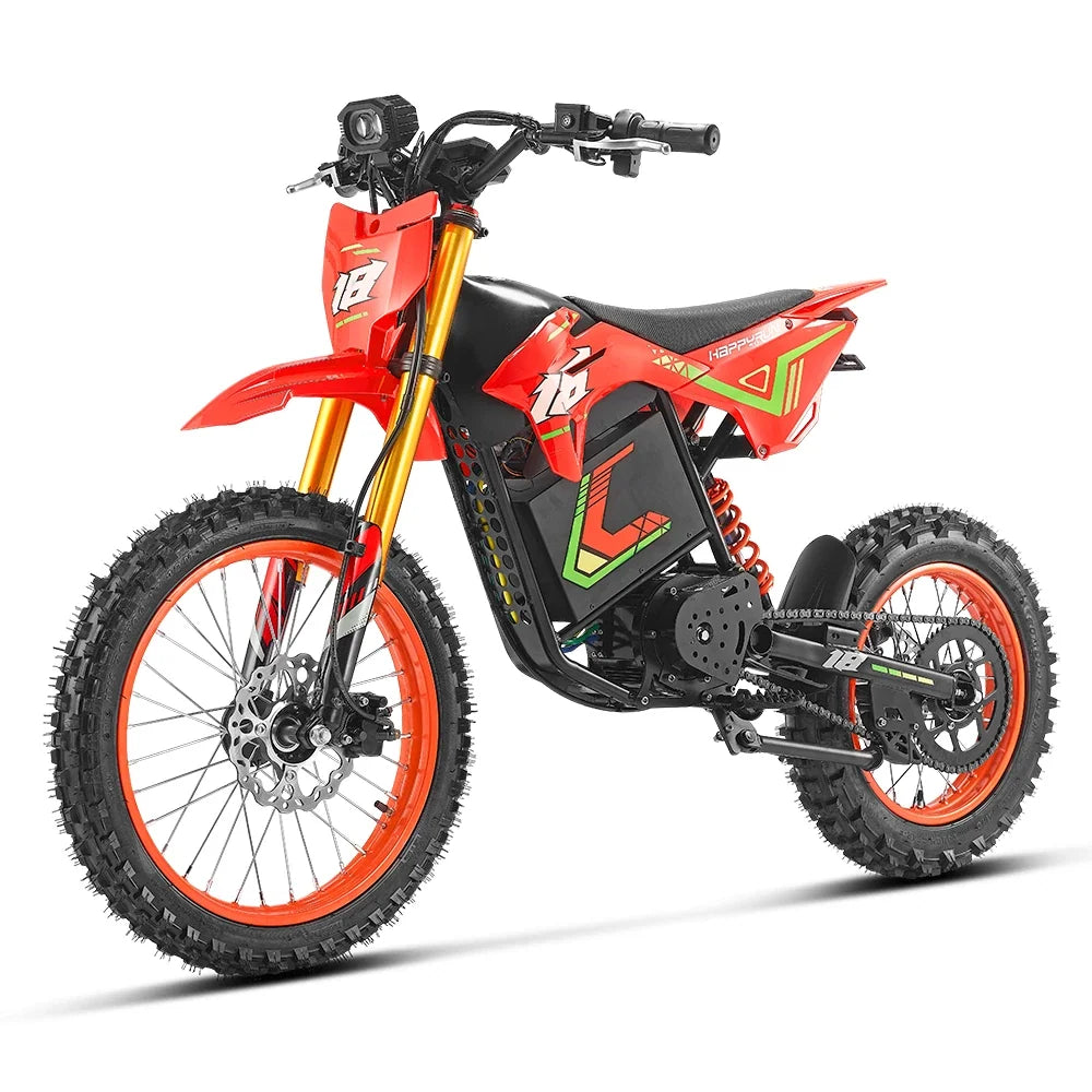 HappyRun F18 2.0, red — official alternate view from the manufacturer